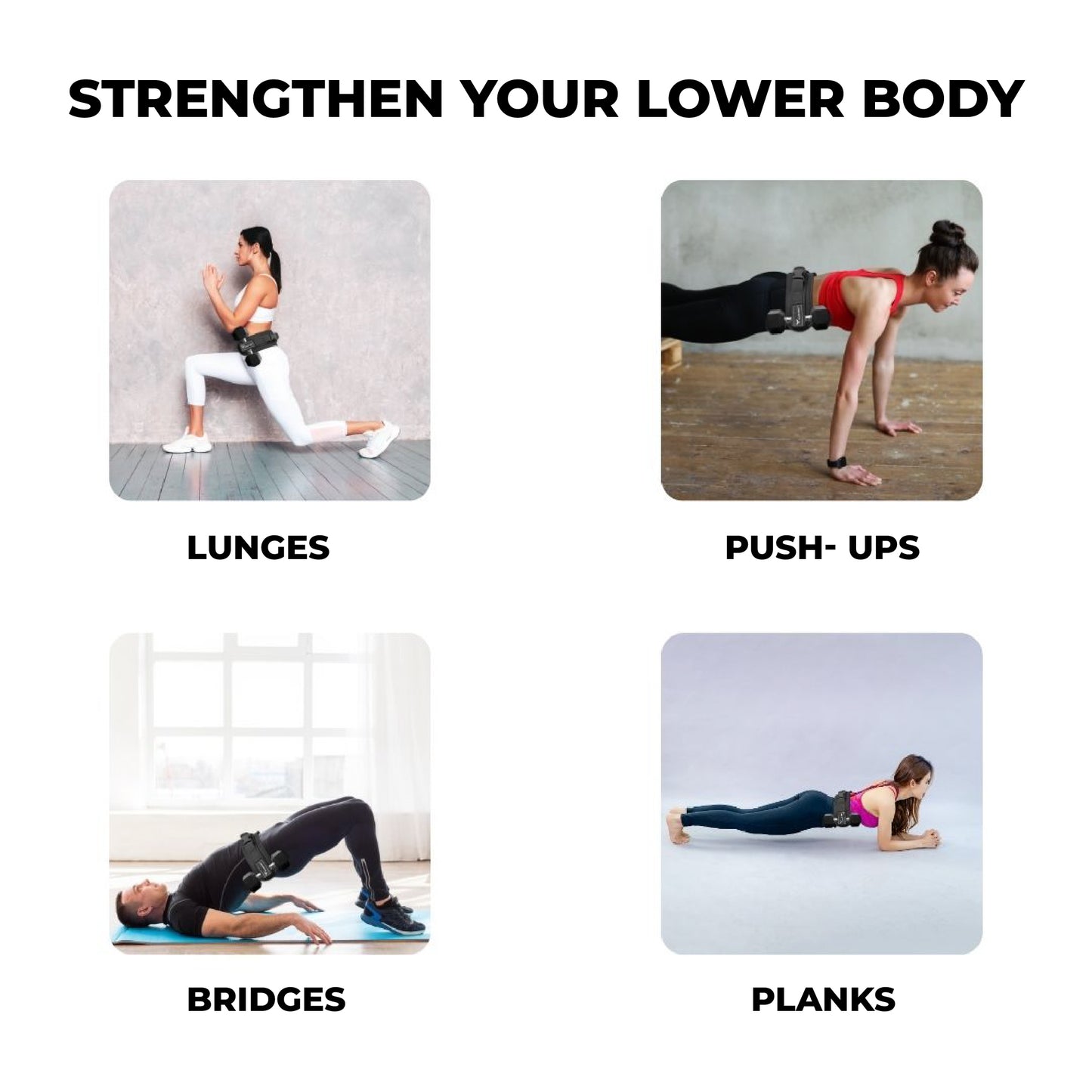 Yaghzu Hip Thrust Belt for dumbbells | Glute Trainer - Yaghzu