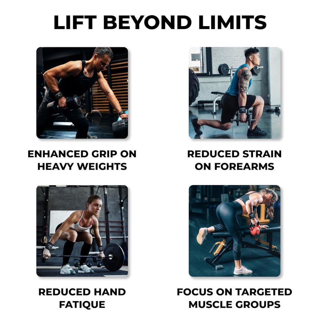 Athletes using Yaghzu lifting hooks for weight lifting and deadlifts, showcasing enhanced grip strength, reduced hand fatigue, and forearm strain during heavy lifts.