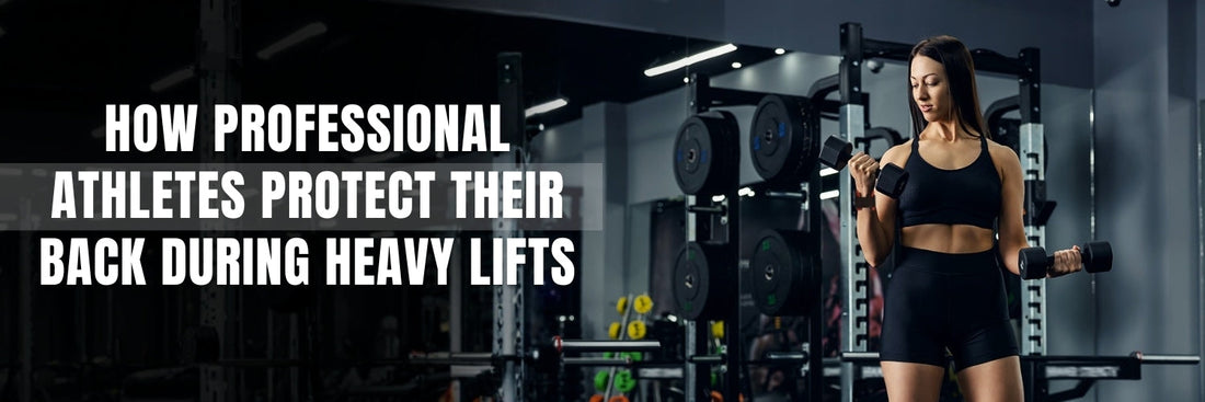 How Professional Athletes Protect Their Back During Heavy Lifts