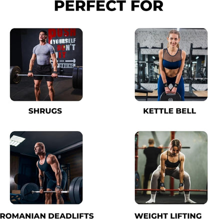 Yaghzu Lifting Straps and Wrist Wraps Bundle | Weightlifting Support