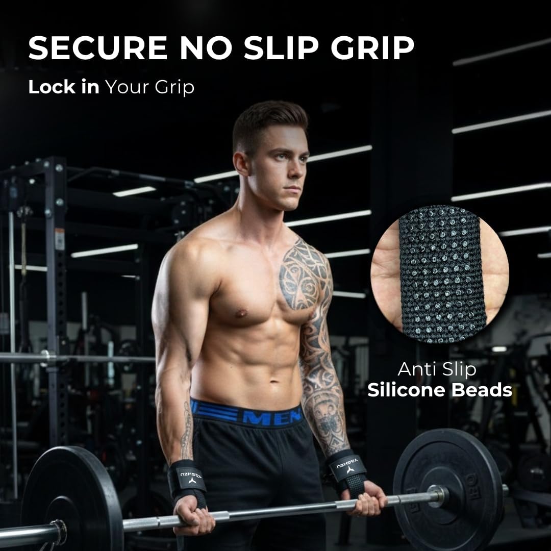 Weight Lifting Straps with D Ring - Gym Straps with D Ring