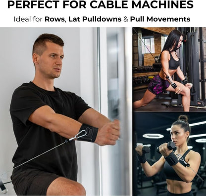 Weight Lifting Straps with D Ring - Gym Straps with D Ring