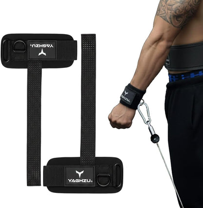 Weight Lifting Straps with D Ring - Gym Straps with D Ring