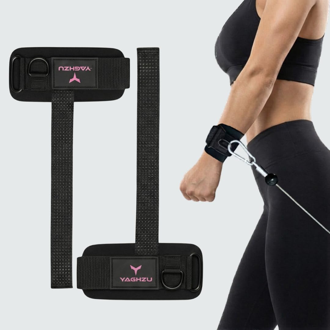 Weight Lifting Straps with D Ring - Gym Straps with D Ring