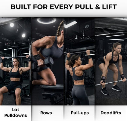 Weight Lifting Straps with D Ring - Gym Straps with D Ring