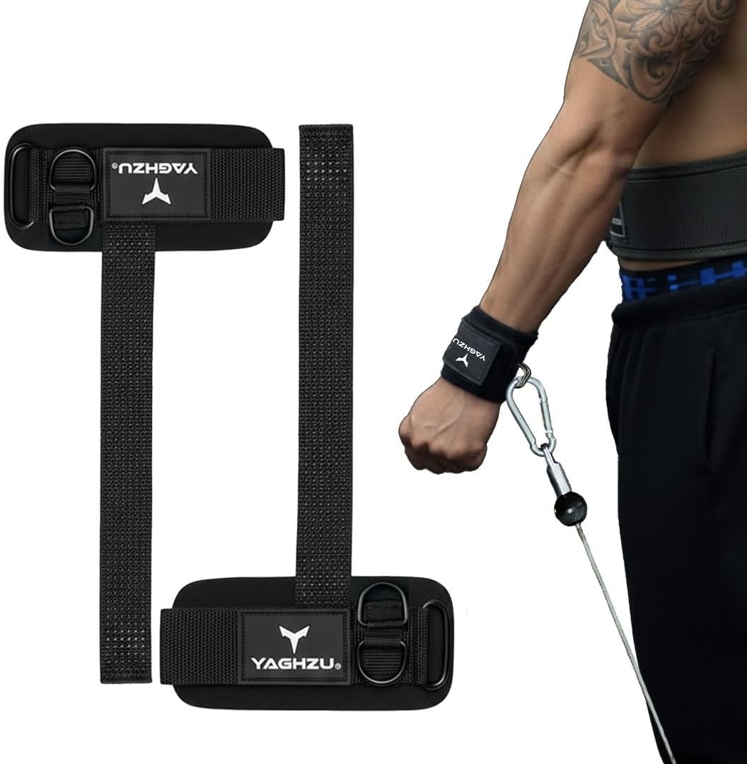 Weight Lifting Straps with D Ring - Gym Straps with D Ring