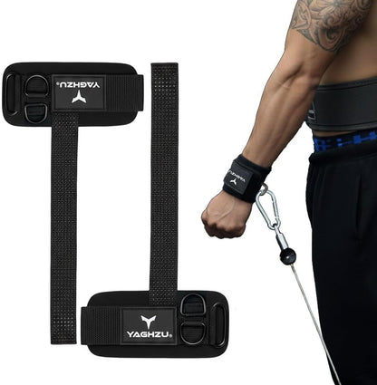 Weight Lifting Straps with D Ring - Gym Straps with D Ring