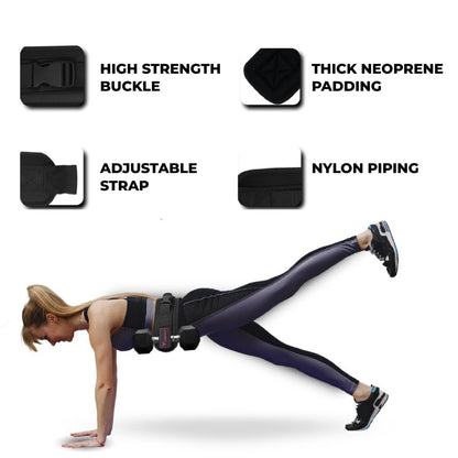 Yaghzu Hip Thrust Belt for dumbbells |  Glute Trainer