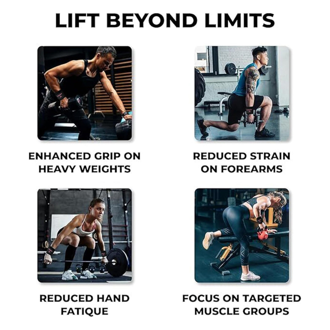 Athletes using Yaghzu lifting hooks for weight lifting and deadlifts, showcasing enhanced grip strength, reduced hand fatigue, and forearm strain during heavy lifts.